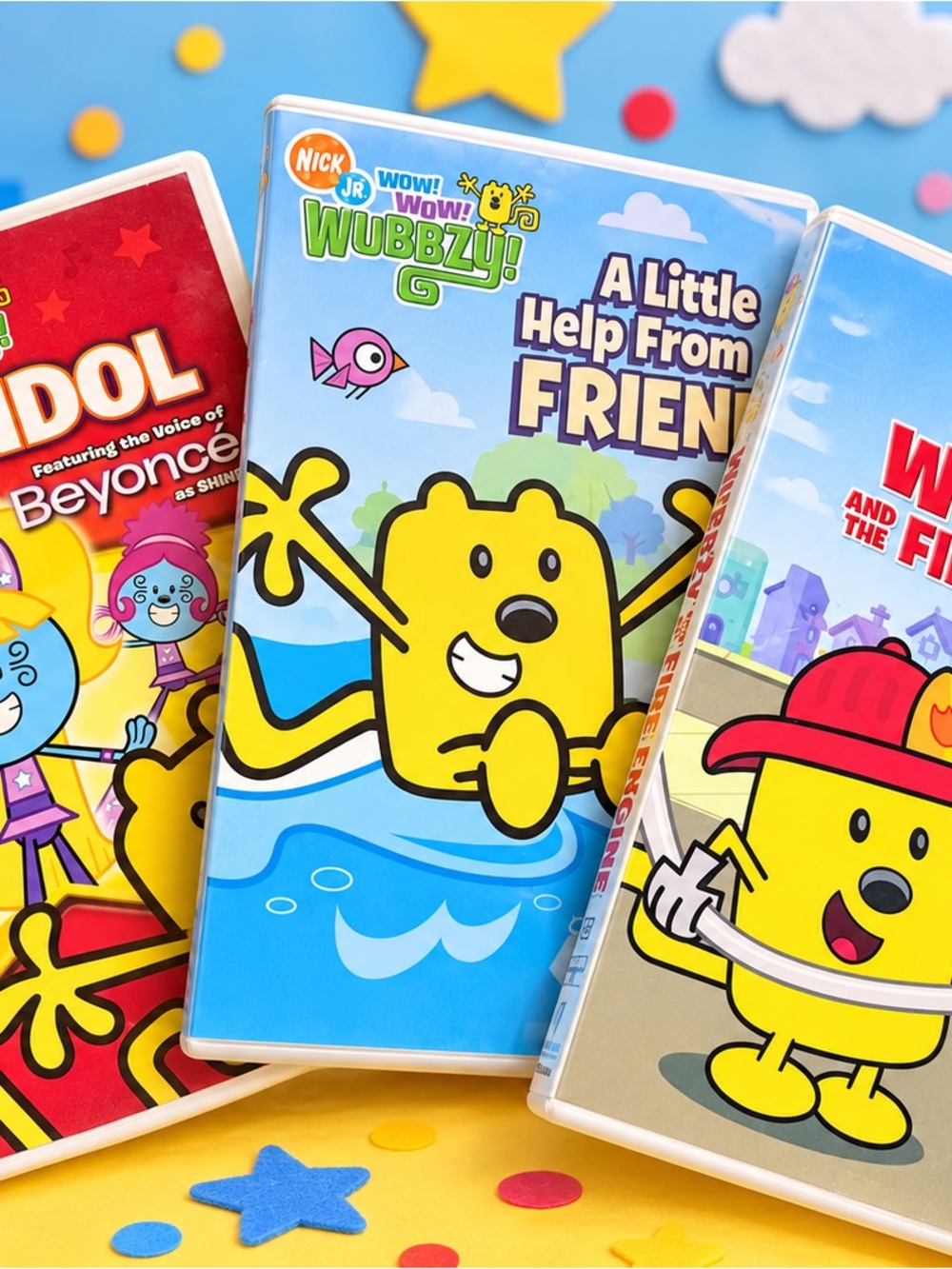 Wubbzy! A Little Help From Friends DVD - lot of 3 total